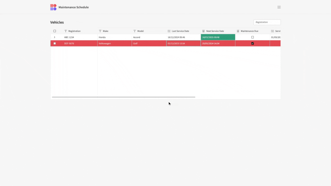 Free Maintenance Schedule Template