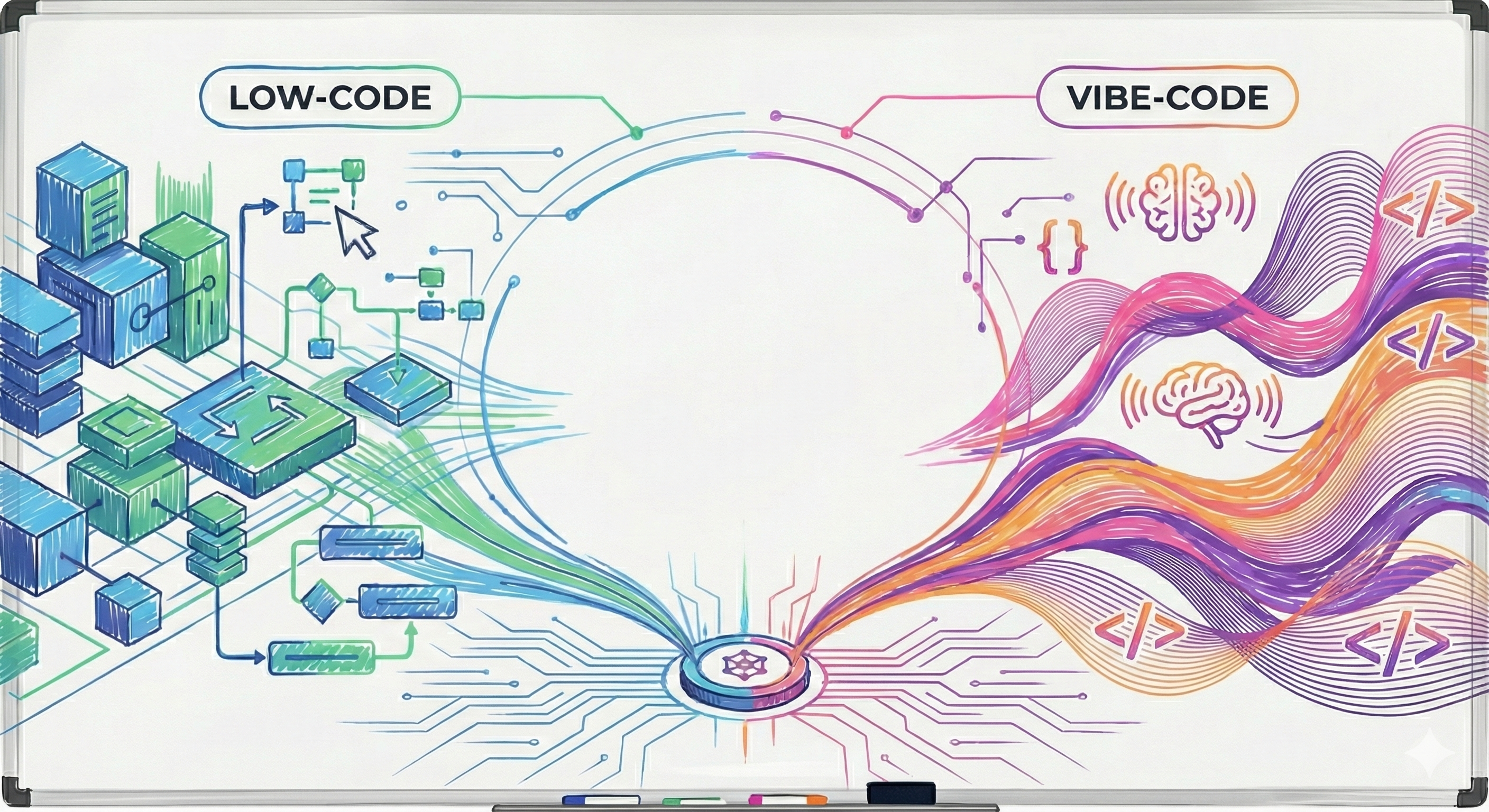 Low-code-vs-Vibe-code